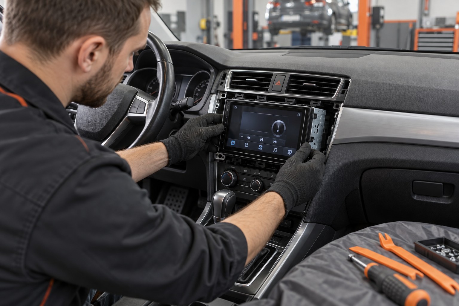 Установка магнитолы — AUTOPRO33